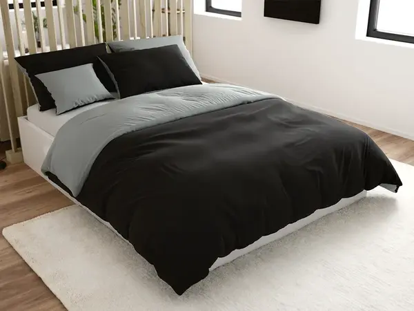 Bavlnené obliečky MONOCHROMATIC sivé Rozmer obliečky: 70 x 90 cm | 140 x 200 cm