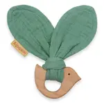 Dětské hryzátko s ptáčkem New Baby Bird mint