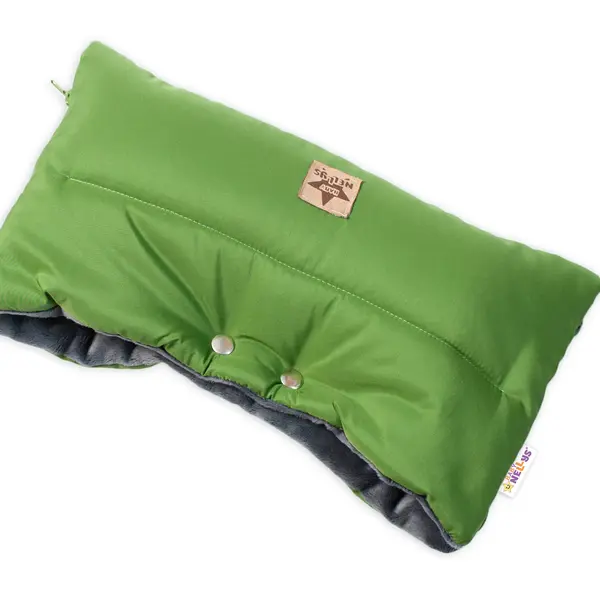 Baby Nellys Rukávník ke kočárku STYLE, oliva