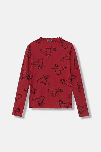 Dětské tričko s dlouhým rukávem United Colors of Benetton