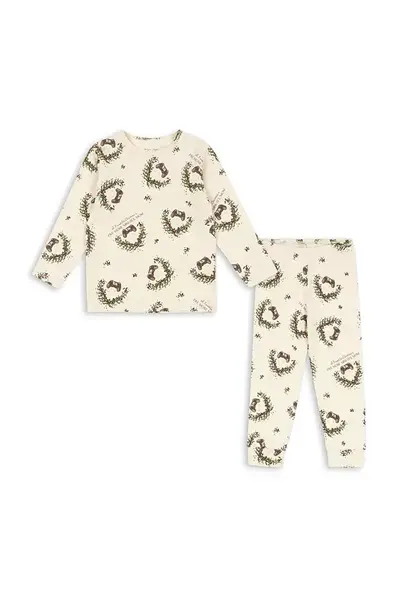 Dětské pyžamo Konges Sløjd BASIC BLOUSE/PANTS SET GOTS