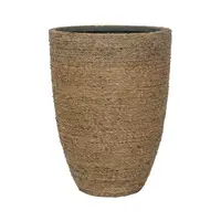 Květináč Ben, barva přírodní slaměná, více velikostí - PotteryPots Velikost: M - v. 41 cm, ⌀ 30 cm