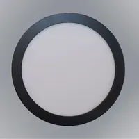 LED podhledové svítidlo RING 6W 4200K KULATÝ ČERNÝ