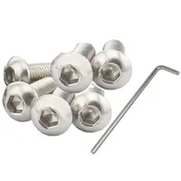 Skrutky  M5  6 ks + inbus. kľúč  AISI 304