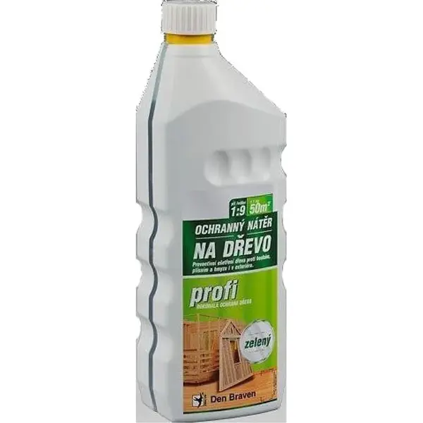 Den Braven Ochranný náter na drevo Profi 1kg