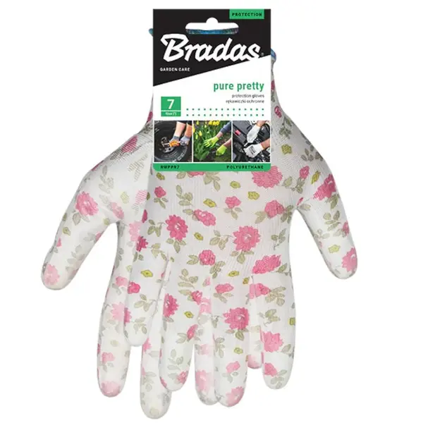 Rukavice PURE PRETTY polyuretán,  veľ. 7