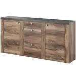 Komoda Larona 2D3S satin nussbaum 25