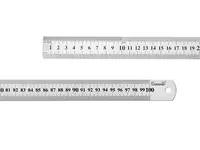CONDOR Oceľové pravítko 1000 mm