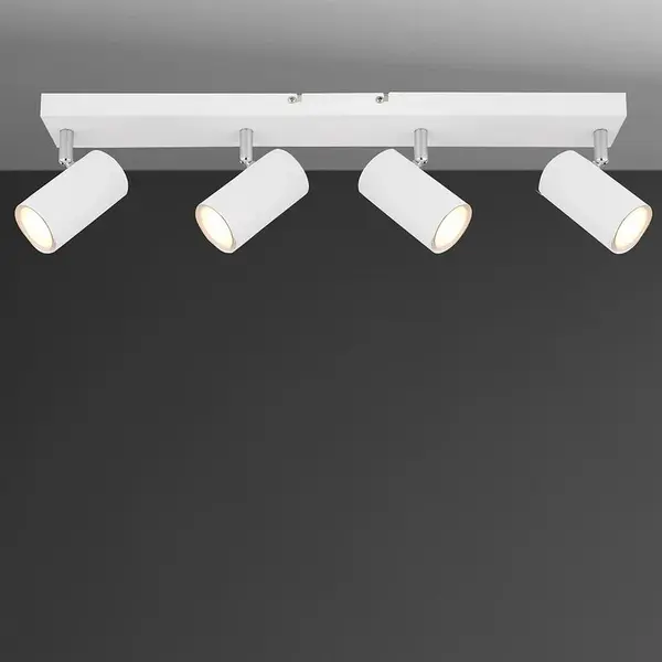 Stropné bodové svietidlo 57911-4W biely LS4