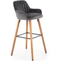 Barová Stolička H-93 Tmavý Popol