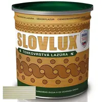 Slovlak Slovlux Tenkovrstvová lazúra Bezfarebná 0,75 l
