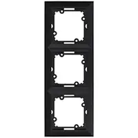 Trojitý rám MEDIUM black 33512