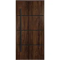 Dvere vchodové Fobos 90P ořech