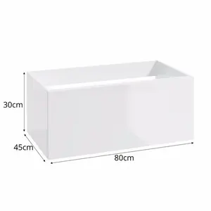 Kúpeľňová skrinka Metro System D80 0D1S