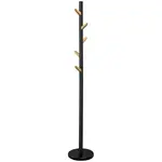 Věšák W66 černá/přírodní