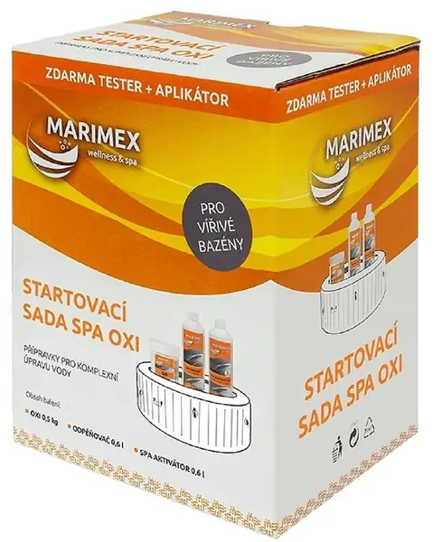 Marimex Štartovacia sada Spa  OXI 0,5kg, odpeňovač 0,6l, aktivátor 0,6l