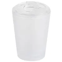 Kelímek na kartáčky Frost bílý 06340