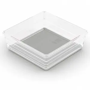 Organizér do zásuvky 6 Sistemo transparent/šedý
