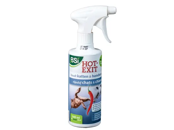 BSI Odpuzovač psů a koček HOT EXIT, 500 ml, přírodní