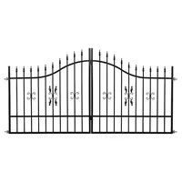 BRÁNA DVOUKŘÍDLÁ MARCEL 120-150 X 350 CM