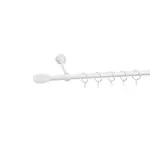 Garnýž bílý fi19 jedn 200cm aida se spon.