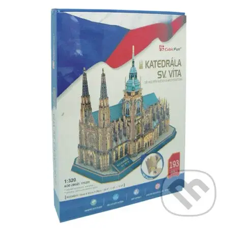 3D Katedrála Sv. Víta - puzzle z kategorie 3D puzzle
