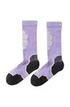 Dětské ponožky s přídavkem vlny Reima Atleetti fialová barva, 5300316A