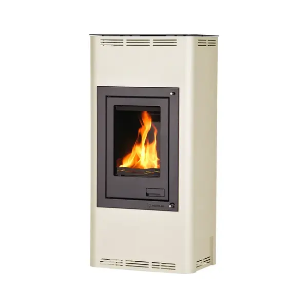 Kachle s výmenníkom AQUAFLAM 12, krémová, manuálna regulácia FLHSF29-026