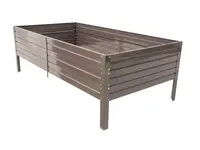 Vyvýšený záhon 150x75 cm, lakovaný, pozinkovaný GU4294643