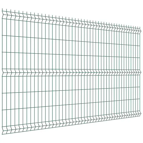 PLOTOVÝ PANEL 3D 1530X2500CM, DRÁT 4,0MM - ZELENÝ, RAL6005