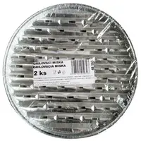 Party alu grilovací miska kulatá 34x2cm 2ks. 48163