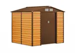 Zahradní domek G21 GAH 407 - 213 x 191 cm, hnědý PE63900525