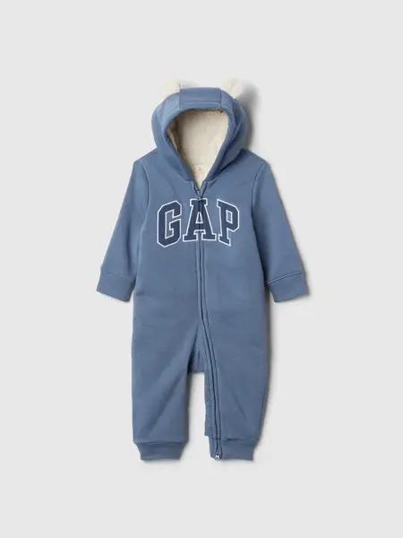 GAP Baby sherpa overal s logem - Kluci