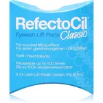 RefectoCil Eyelash Lift Pads Classic opakovane použiteľné vankúšiky na oči na lifting a lamináciu mihalníc 100 ks