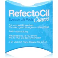 RefectoCil Eyelash Lift Pads Classic opakovane použiteľné vankúšiky na oči na lifting a lamináciu mihalníc 100 ks