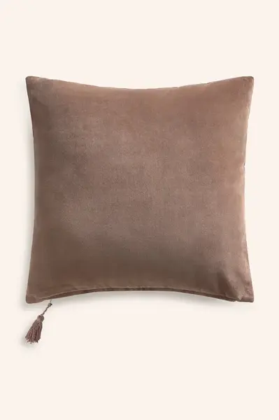 Bavlněný dekorativní povlak na polštář Calma House Velour 45 x 45 cm
