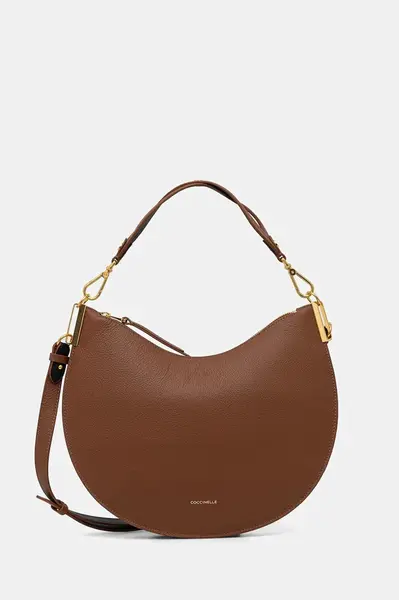 Kožená kabelka Coccinelle COCCINELLESUNUP