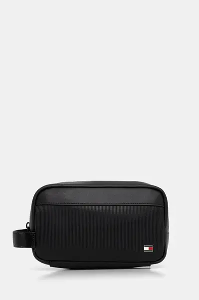 Kosmetická taška Tommy Hilfiger černá barva, AM0AM13949