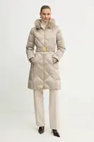 Péřová bunda Marciano by Guess ELLY béžová barva, zimní, 5BGL38 7374A