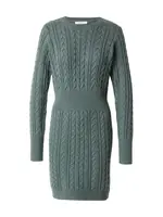 ABOUT YOU Pletené šaty 'Valeria'  trstinová