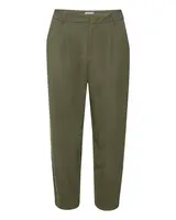 Kaffe Plisované nohavice 'Merle'  kaki