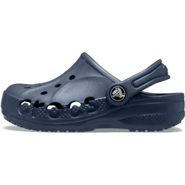 Crocs BAYA CLOG T Dětské pantofle, tmavě modrá, velikost 22/23