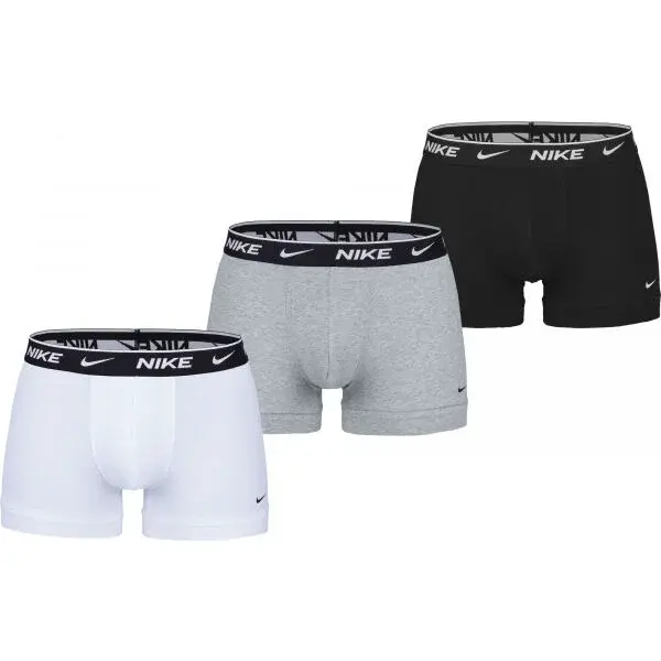 Nike EDAY COTTON STRETCH Pánske boxerky, čierna, veľkosť