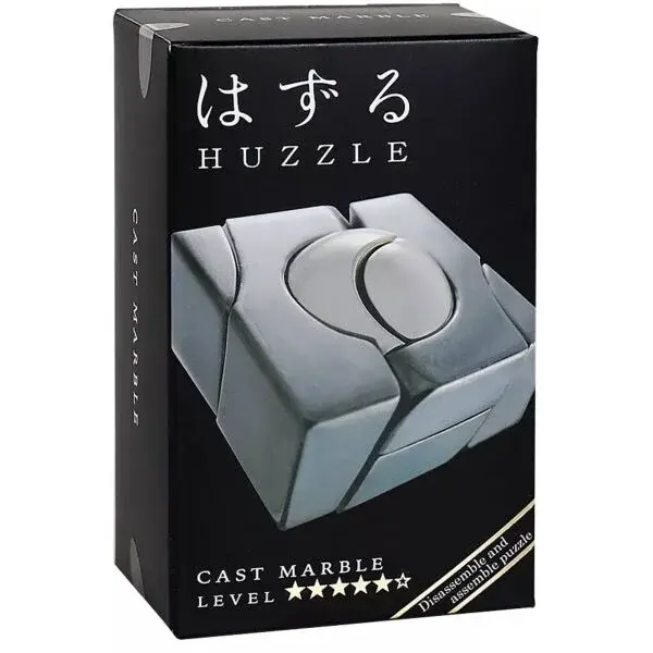 Huzzle HANAYAMA - MARBLE 5/6 Hlavolamy, , velikost