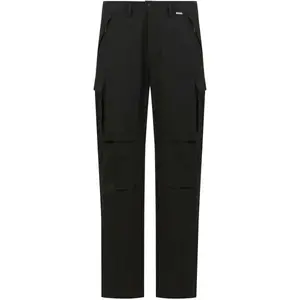 REGATTA OUTDOORS QUESTRA CARGO Pánské kalhoty, černá, velikost