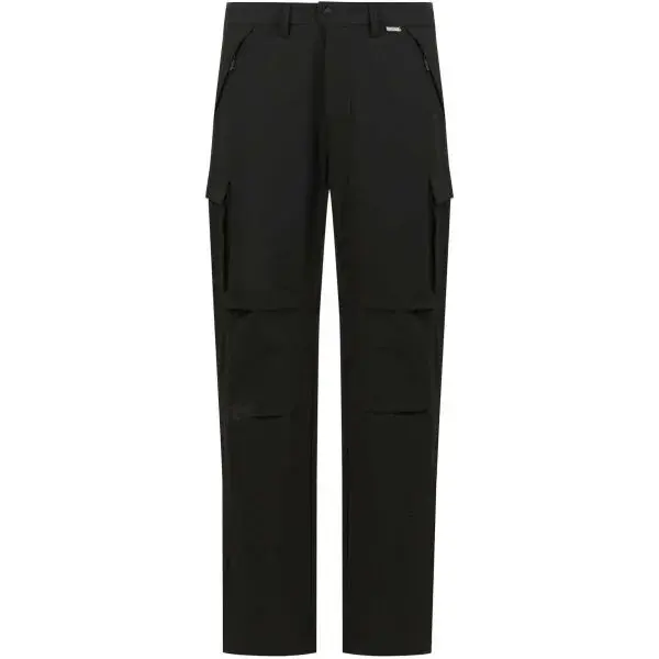 REGATTA OUTDOORS QUESTRA CARGO Pánské kalhoty, černá, velikost