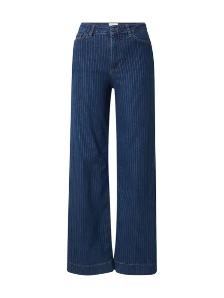 NÜMPH Džínsy 'PARIS'  modrá denim / strieborná