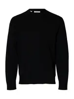 SELECTED Sveter 'SLHTORINO'  čierna
