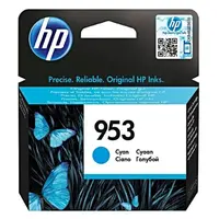 HP  953 F6U12AE, azurová (cyan), originální cartridge