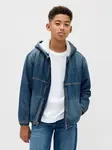 GAP Children's Insulated Sherpa Denim Jacket - Boys